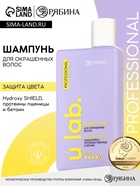 Профессиональный шампунь женский, для окрашенных волос с активным комплексом и скваланом, 250 мл ULAB - Фото 12