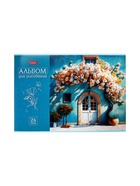 Альбом для рисования А4, 24 листа на скобе Hatber "Ассорти. Выпуск №4", обложка мелованный картон, блок офсет, МИКС 5 видов - Фото 5