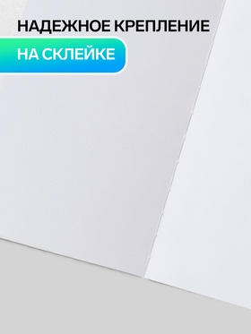 Альбом для рисования Hatber «Золотые рыбки» А4, 20 листов, склейка с трёх сторон, обложка из мелованной бумаги