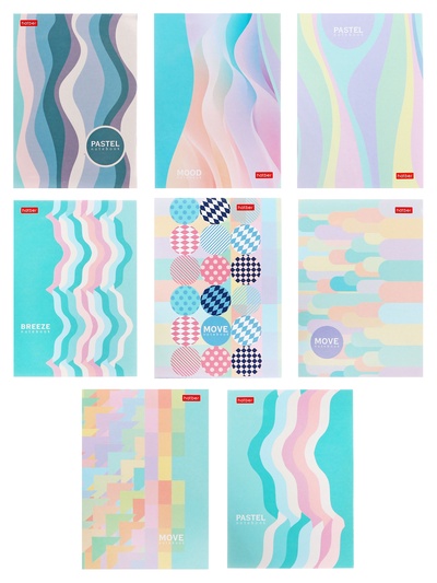 Блокнот Hatber «Нежность», А6, 24 листа, на скобе, обложка из мелованной бумаги, глянцевая ламинация, блок офсет, МИКС