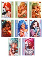 Блокнот А6, 32 листа в клетку на скобе Hatber «Милый друг», обложка мелованная бумага, глянцевая ламинация, блок офсет, МИКС 8 видов - Фото 1