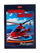 Блокнот А6, 24 листа в клетку на скобе Hatber «Для мальчиков», обложка мелованныя бумага, глянцевая ламинация, блок офсет, МИКС 6 видов 10881873