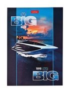 Блокнот А6, 24 листа в клетку на скобе Hatber «Для мальчиков», обложка мелованныя бумага, глянцевая ламинация, блок офсет, МИКС 6 видов 10881873