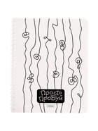 Тетрадь 48 листов в клетку Hatber «Просто», обложка мелованный картон, глянцевая ламинация, блок офсет 60-65 г/м², МИКС 4 вида 10881886