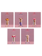 Тетрадь 48л кл "ALPACA", обл мел карт, скругл углы, лам Soft-touch, офс 60-65г/м², 5В МИКС 10881894 - фото 14551756