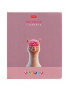Тетрадь 48 листов в клетку Hatber ALPACA, обложка мелованный картон, скруглённые углы, ламинация Soft-touch, блок офсет 60-65 г/м², МИКС 5 видов 10881894 - фото 4696603