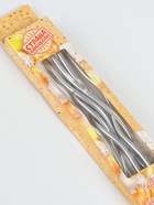 УЦЕНКА Свечи для торта «Серпантин» 6 шт., коктейльные, серебристые - Фото 5