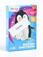 УЦЕНКА ЭВРИКИ Набор для опытов «Веселые кристаллы», пингвин - Фото 2