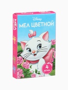 Мелки цветные школьные, 4 шт., Коты аристократы, прямоугольные - Фото 2