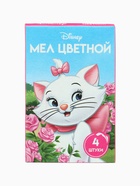 Мелки цветные школьные, 4 шт., Коты аристократы, прямоугольные 10135703 - фото 4419747