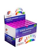 Клей-карандаш Луч «Классика цвета», с индикатором, PVP, 9 г - Фото 6