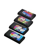 Ластик, термопластичная резина, 46×25×9 мм, черный с дизайном, МИКС - Фото 5