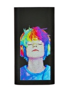 Ластик, термопластичная резина, 46×25×9 мм, черный с дизайном, МИКС - Фото 7