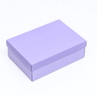 Коробка складная «Лавандовая», 21?15?7 см (комплект 4 шт) - фото 39013518