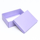 Коробка складная «Лавандовая», 21?15?7 см (комплект 4 шт) - фото 39013520