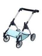 Коляска для кукол универсальная «Нежность», с корзиной, металлический каркас - Фото 12