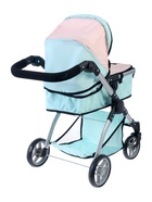 Коляска для кукол универсальная «Нежность», с корзиной, металлический каркас - Фото 7