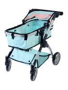 Коляска для кукол универсальная «Нежность», с корзиной, металлический каркас - Фото 10