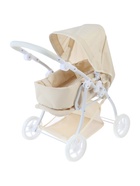 Коляска для кукол универсальная, с переноской, с корзиной, металлический каркас - Фото 4