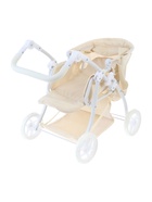 Коляска для кукол универсальная, с переноской, с корзиной, металлический каркас - Фото 8