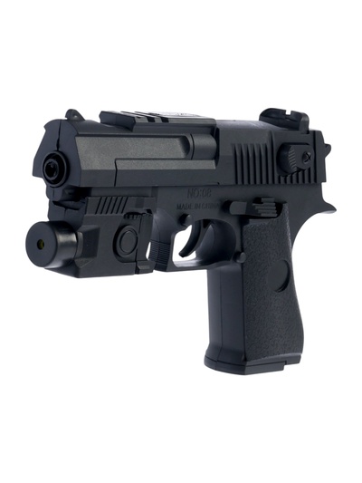 Пистолет «Огонь», с лазером, стреляет пульками 6 мм