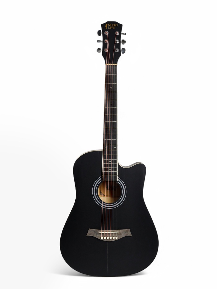 УЦЕНКА Акустическая гитара Music Life YD-d=38Q, черная - Фото 1