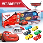 УЦЕНКА Грузовик перевозчик, Тачки, 6 машин в комплекте - Фото 1