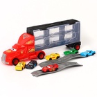 УЦЕНКА Грузовик перевозчик, Тачки, 6 машин в комплекте - Фото 3