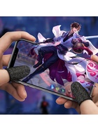 Напальчники для игр на смартфоне Hoco GM4, с защитой от пота, 10 шт., черные 10884085 - фото 16197255