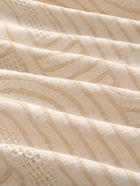 Плед «Этель» Cotton 220×240 см, бежевый, хлопок100% - Фото 2