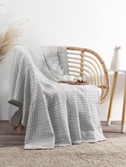 Плед «Этель» Cotton 150×240 см, серый, хлопок100% 10871251 - фото 14522865