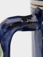 УЦЕНКА Кружка Риштанская Керамика «Цветы», 500 мл, синий - Фото 2