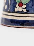 УЦЕНКА Кружка Риштанская Керамика «Цветы», 500 мл, синий - Фото 3