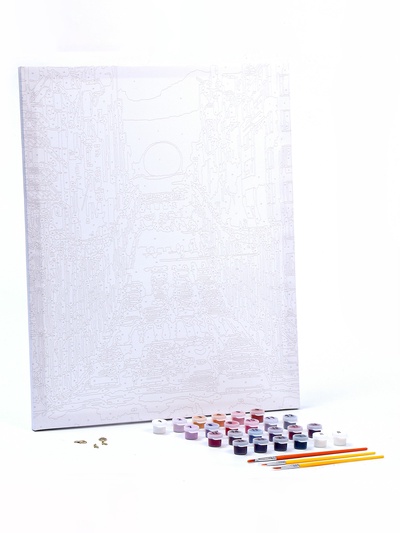 УЦЕНКА Картина по номерам холст на подрамнике 40×50 см «Дорога к солнцу»