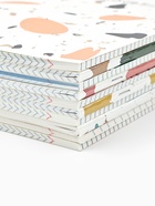 Тетради предметные, 48 л., набор из 10 шт., блок №1, ТВИН лак, уф лак «Абстракция» - Фото 3