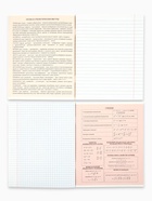 Тетради предметные, 48 л., набор из 10 шт., блок №1, ТВИН лак, уф лак «Абстракция» - Фото 4