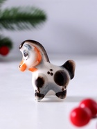 Фигурка фарфор гжель «Конь Дымка», 5×5.5×2.5 см, цветной - Фото 4