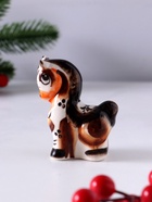 Фигурка фарфор гжель «Конь Буян», 7.5×6×3 см, цветной - Фото 3