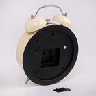 УЦЕНКА Часы - будильник настольные Beautiful, с подвесом, дискретный ход, d=20 см, 32×23 см - Фото 3