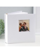 УЦЕНКА Фотоальбом на 200 фото 10×15 см «Белоснежный», искусственная кожа, 4×22×22.7 см 10885675