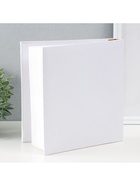 УЦЕНКА Фотоальбом на 200 фото 10×15 см «Белоснежный», искусственная кожа, 4×22×22.7 см 10885675