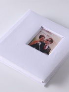 УЦЕНКА Фотоальбом на 200 фото 10×15 см «Белоснежный», искусственная кожа, 4×22×22.7 см 10885675