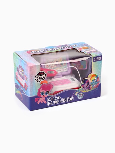 УЦЕНКА Касса-калькулятор, свет, звук, My little pony