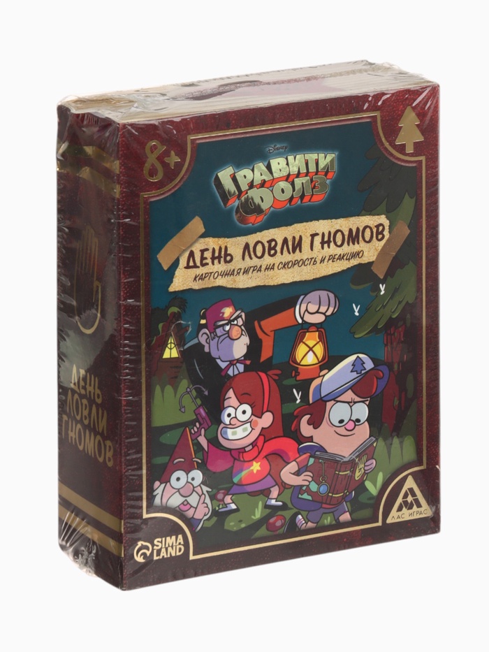УЦЕНКА Карточная игра на скорость и реакцию «Гравити Фолз день ловли гномов», 120 карт, 8+ - Фото 1