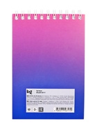 Блокнот А6, 60 листов в клетку, Bright monocolor, на гребне, МИКС 10884585 - фото 14579255