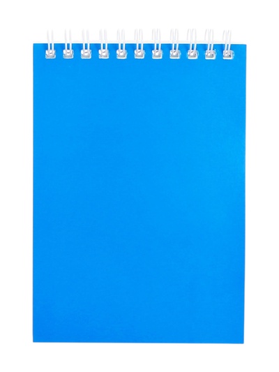 Блокнот BG «Для конференций», А6, 60 листов, на гребне, обложка из мелованного картона, синий