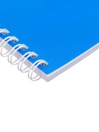 Блокнот BG «Для конференций», А6, 60 листов, на гребне, обложка из мелованного картона, синий - Фото 2