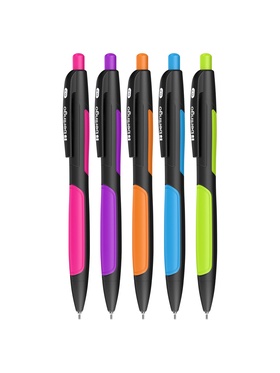 Ручка шариковая автоматическая, Berlingo ColorZone 2, 0.7 мм, синяя, МИКС 10884589