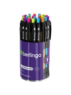 Ручка шариковая автоматическая, Berlingo ColorZone 2, 0.7 мм, синяя, МИКС 10884589 - фото 4419793