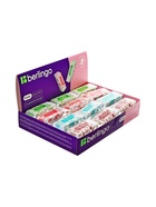 Ластик Berlingo Aroma, прямоугольный, скошенный, ароматизированный, 58×22×10 мм, МИКС - фото 120405237